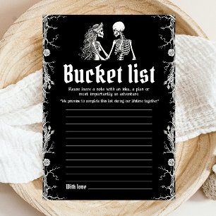 Invitation Jeu de liste de choses à faire pour une douche de