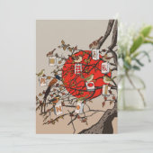 Invitation Jeu de Mahjong Birds (Debout devant)