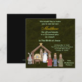Invitation Jeu de Noël (Devant / Derrière)