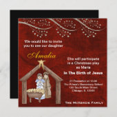 Invitation Jeu de Noël (Devant / Derrière)