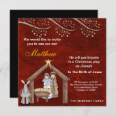 Invitation Jeu de Noël (Devant / Derrière)