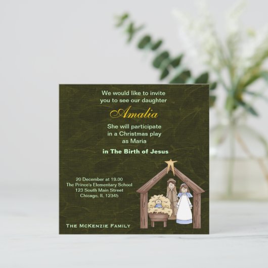 Invitation Jeu de Noël (Debout devant)