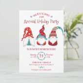 Invitation Jeu de Noël moderne Fête de Noël (Debout devant)