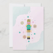 Invitation Jeu de Noisette de fête d'anniversaire Jouet de No (Dos)