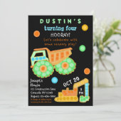 Invitation Jeu de sensorielle de partie de Fidget garçons (Debout devant)