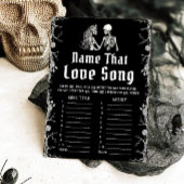 Invitation Jeu de shower de mariage Halloween : devine le tit
