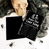 Invitation Jeu de shower de mariage Halloween : devine le tit