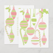 Invitation Jeu de vacances sucré (Devant / Derrière)