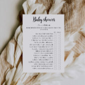 Invitation Jeu de vérification des faits sur la naissance, Qu