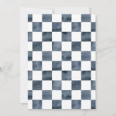 Invitation Jeu d'échecs Pieces Soirée Anniversaire de enfant (Dos)