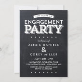 Invitation Jeu d'engagement pour la typographie du tableau de (Devant)