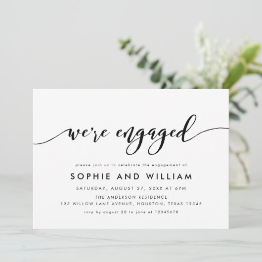 Invitation Jeu d'engagement pour le script de relaxation noir (Debout devant)