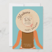 Invitation Jeu Dernier de cheveux Brown Bachelorette (Devant)