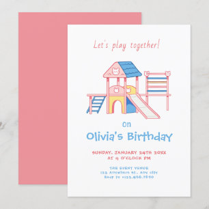 Invitation Jeu enfant anniversaire