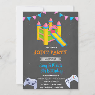 Invitation Jeu et rebondissements de la maison