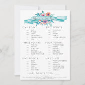 Invitation Jeu Fête des mariées (Devant)