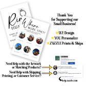 Invitation Jeu Fête des mariées | Ring Hunt | Jeu photo