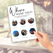 Invitation Jeu Fête des mariées | Ring Hunt | Jeu photo