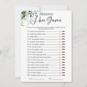 Invitation Jeu mariage de Fête des mariées de chaussures (Devant)