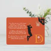 Invitation ✡ Jeu PixDezines ! Barre de basket Mitzvah Enclo (Debout devant)