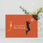 Invitation ✡ Jeu PixDezines Sur! Bar Mitzvah (Debout devant)
