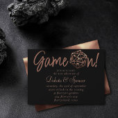 Invitation Jeu RPG activé | Jeu de lecture PnP Tabletop en cu