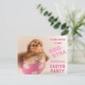 Invitation Jeu spécial Pâques Eggstra (Debout devant)