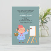 Invitation Jeune Artiste (Debout devant)