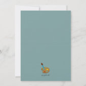 Invitation Jeune Artiste (Dos)