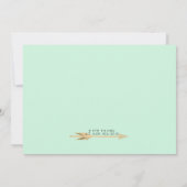 Invitation Jeune fête d'anniversaire sauvage de Boho et 3ème (Dos)