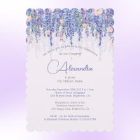 Jeune Fille Juive Bébé Nommer Floral Lavender Élég