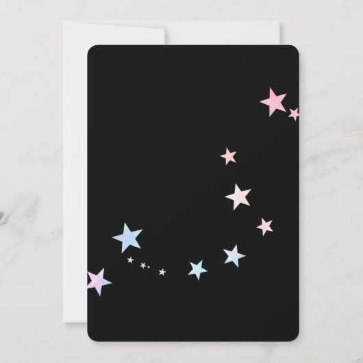 Invitation Jeune Fille Roulons Patinage Neon fête d'anniversa (Dos)