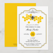 Invitation Jeune mariée à l'invitation de Fête de la mariée (Devant / Derrière)