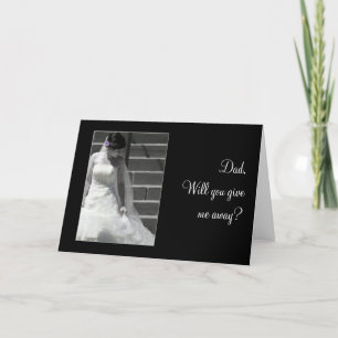Invitation Jeune mariée de mariage