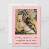 Invitation JEUNE PRINCESSE SWEET 16 PARTY Gold Rose (Dos)