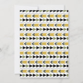 Invitation Jeune sauvage et trois ans (Dos)