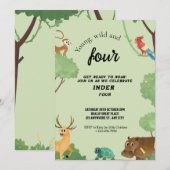 Invitation jeune sauvage trois (Devant / Derrière)