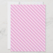 Invitation Jeux de Bingo Baby Shower Mermaid Mother Rose et B (Dos)