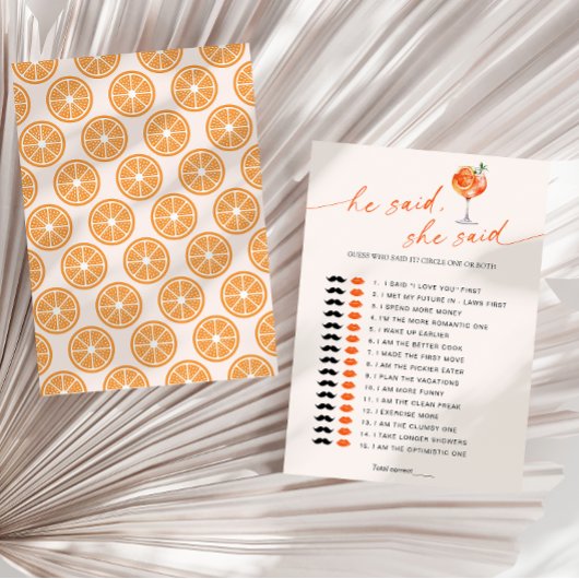 Invitation Jeux de cocktail de douche de mariée Devinez qui a