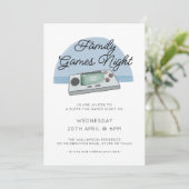 Invitation Jeux de famille console de jeu de nuit Gamer (Debout devant)