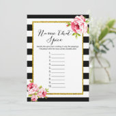 Invitation Jeux de Fête des mariées x2 - Nom épice | Conseils (Debout devant)