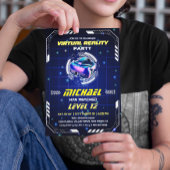 Invitation Jeux pour enfants VR Réalité virtuelle Fête d'anni