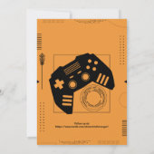 Invitation Jeux Vidéo Moderne Niveau Up Anniversaire Fête (Dos)