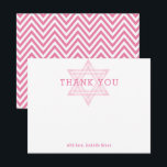 Invitation JEWISH STAR moderne bat mitzvah fille rose merci<br><div class="desc">par kat massard >>> https://linktr.ee/simplysweetpaperie <<< Un design d'invitation moderne et classe pour le BAPTISME, le CHRISTENING, LA PREMIÈRE COMMUNION ou la CONFIRMATION de votre enfant, merci CONSEIL :: 1. Pour modifier/déplacer des graphiques et des polices et ajouter du texte - cliquez sur le bouton "customiser". - - - -...</div>