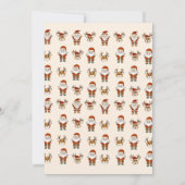 Invitation Jingel et la fête de Noël de Mingel (Dos)