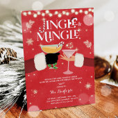 Invitation Jingle And Mingle Christmas Cocktail Party