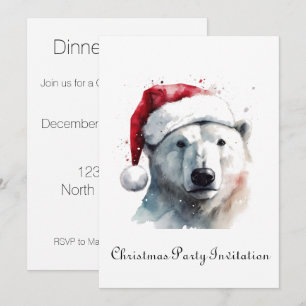 Invitation Jingle Bear Joy, personnalisé
