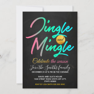 Invitation Jingle et Mingle