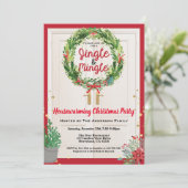 Invitation Jingle et Mingle Christmas Party open house (Debout devant)