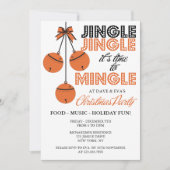 Invitation Jingle et Mingle Fête/Noël (Devant)